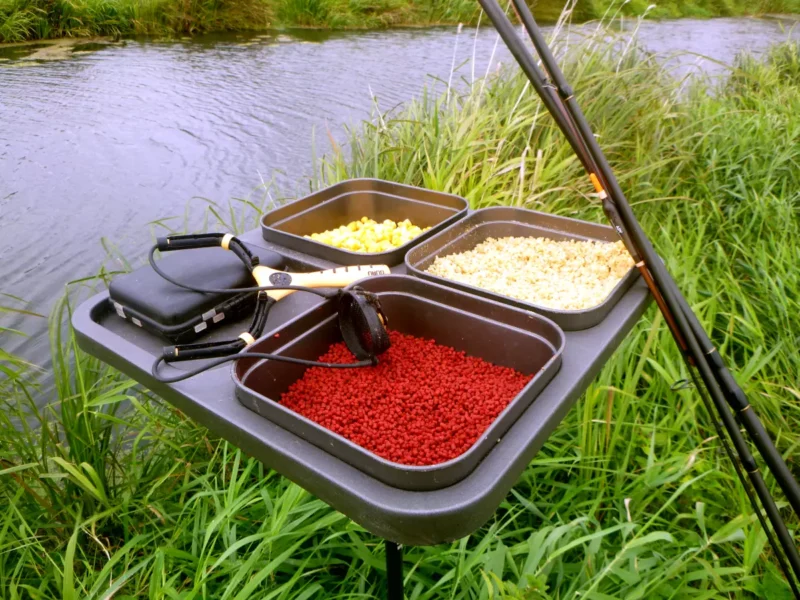 Bait Waiter, Futter, Partikel und Matchrute