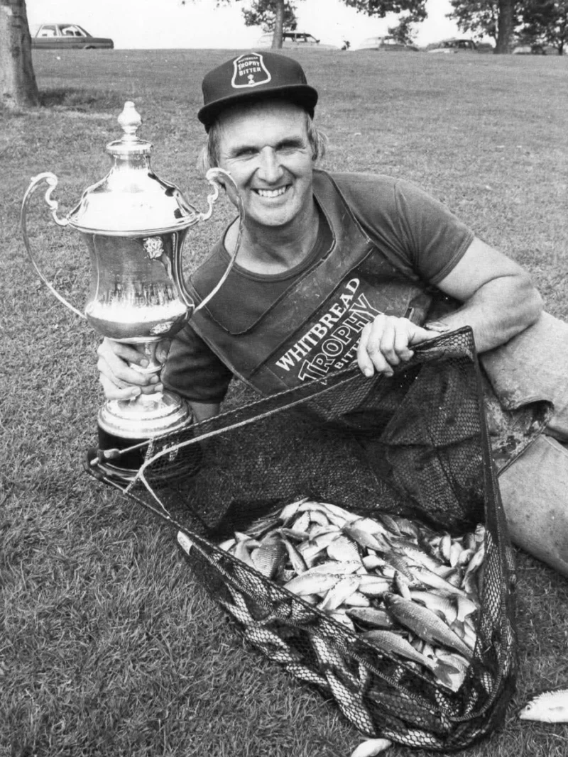 Bob Nudd als Gesamtsieger auf der Whitbreads UK Championships 1986