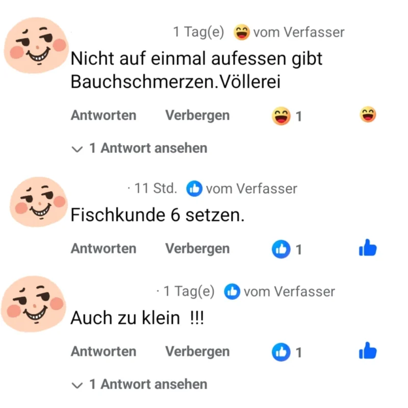Facebook Kommentare Eins