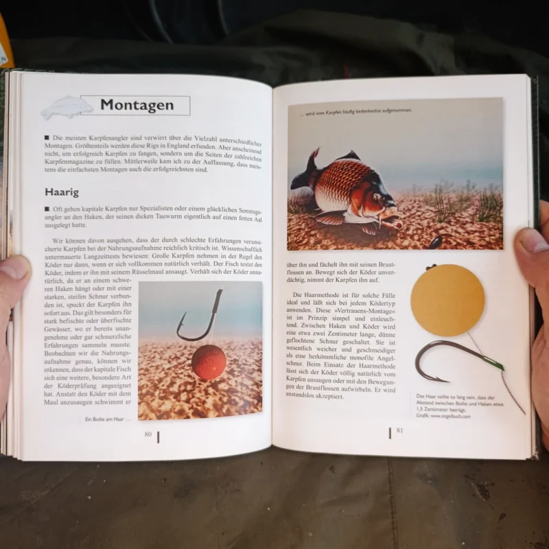 Karpfen angeln von Markus Pelzer und Wolf-Bernd Wiemer Karpfenmontagen