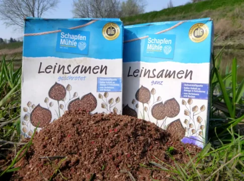 Angeln mit Leinsamen