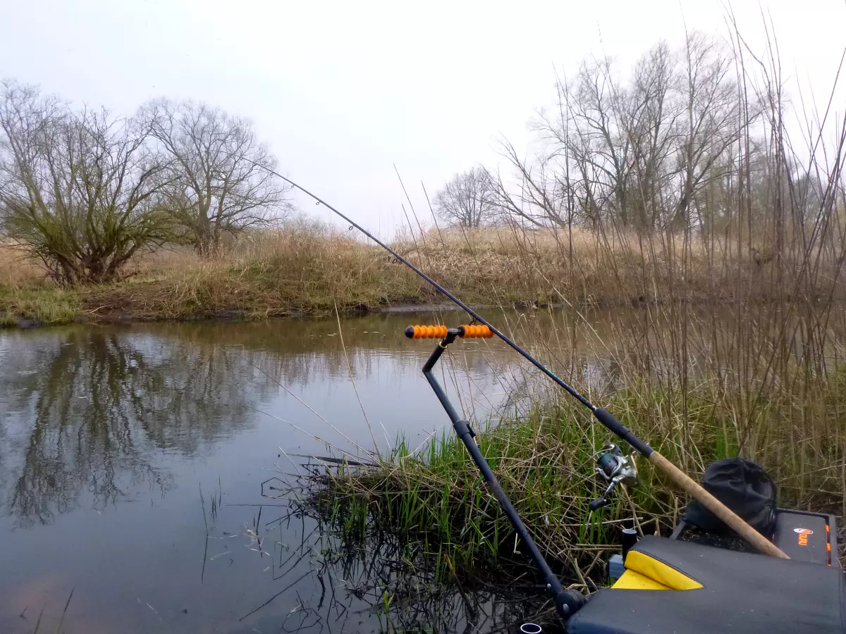 Light Feeder Rute für Brassen am Teich oder kleinen Fluss