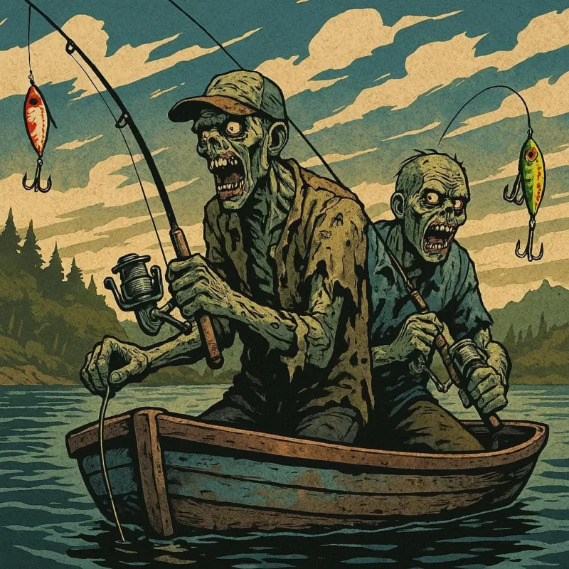 Mainstreamangler mit Kunstködern im Zombiemodus