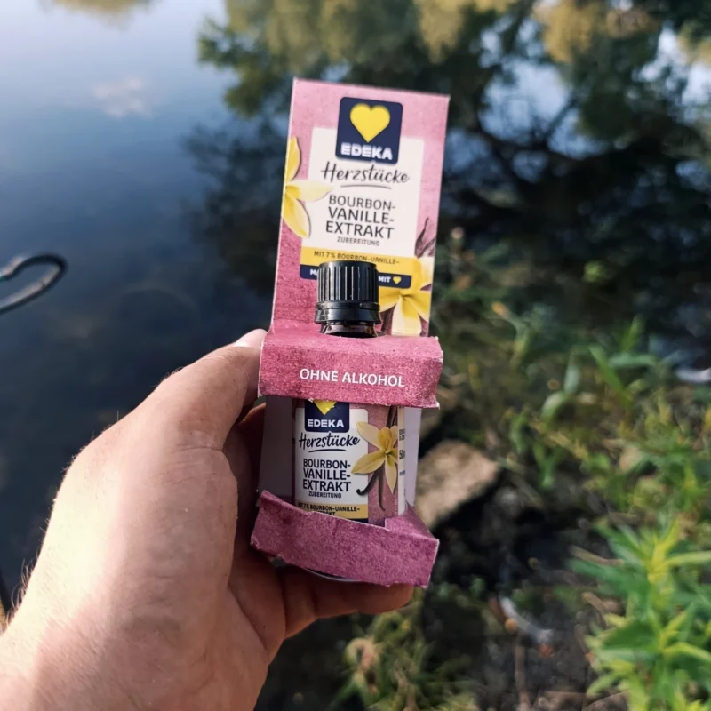Bourbon Vanille Extrakt aus dem Supermarkt als Lockstoffbasis