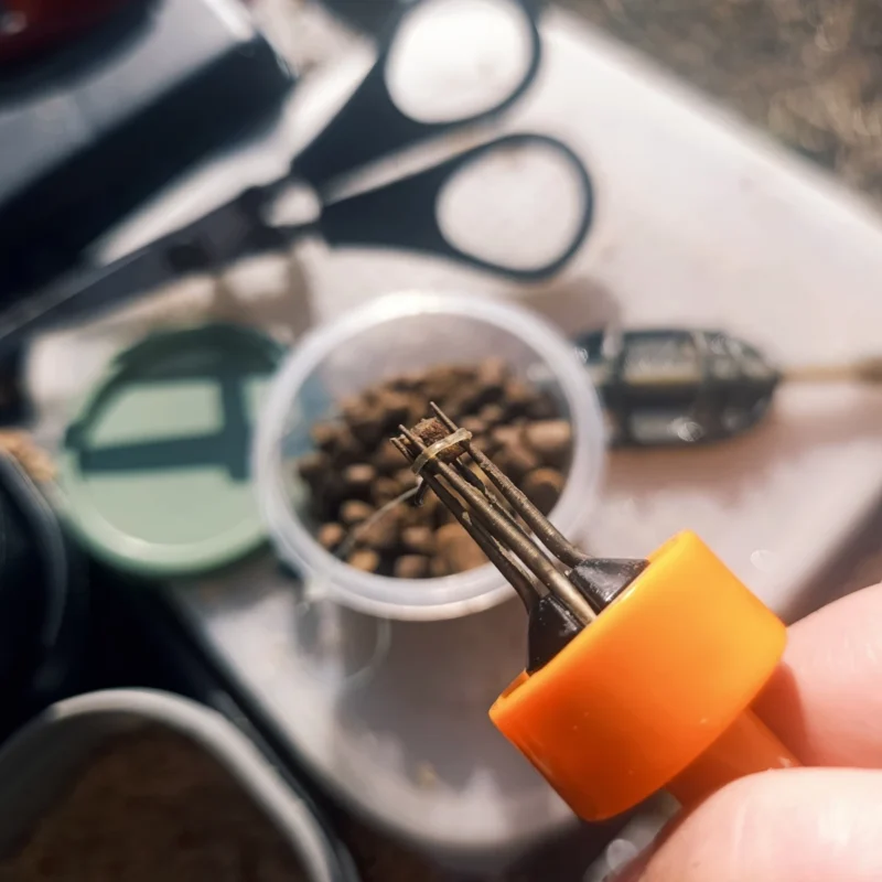 Pellet in Pelletzange