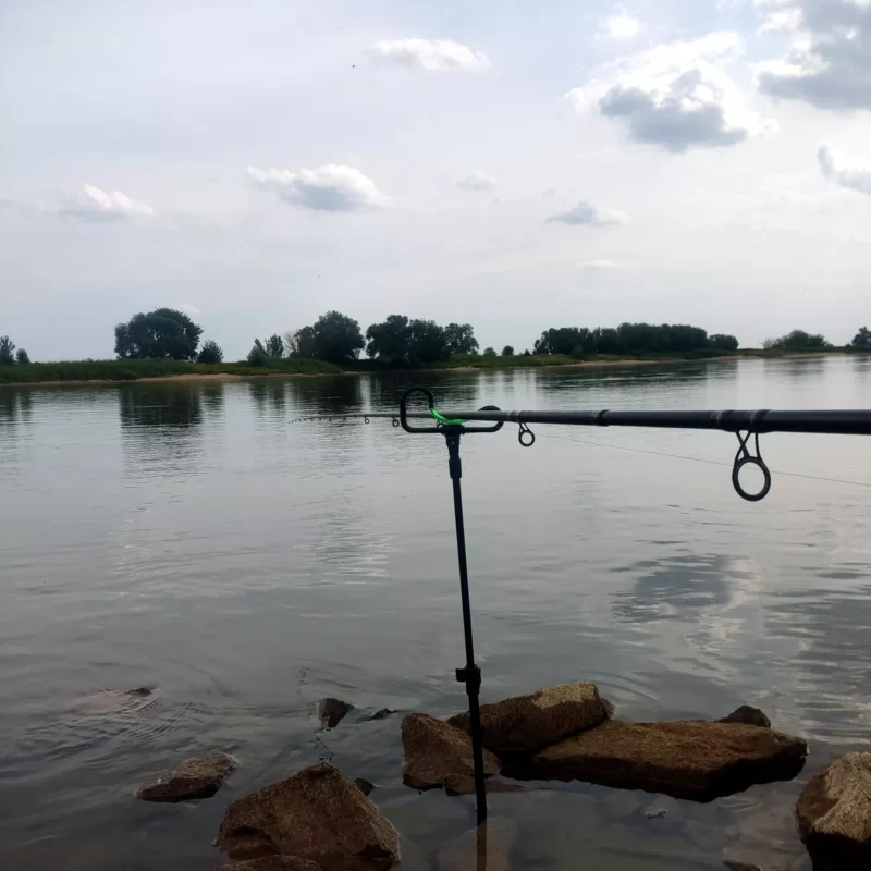 Mikado Method Feeder Rutenauflage im Test an der Elbe