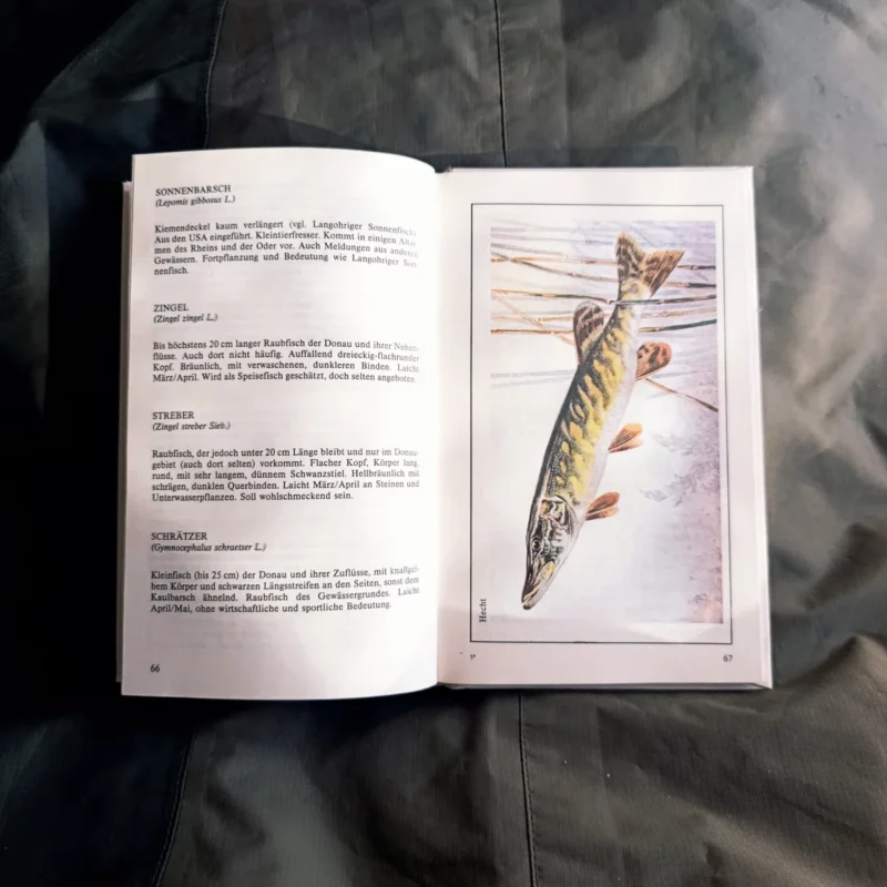 Wolfgang Zeiske: Fischkunde für Angler Buchseite