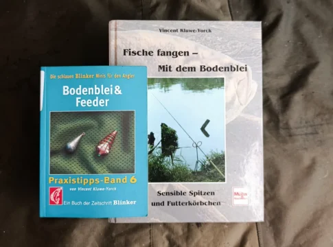 Neue Angelbücher Part 2: Fische fangen mit dem Bodenblei Buch und Bodenbleie & Feeder Miniheft von Vicent Kluwe-York