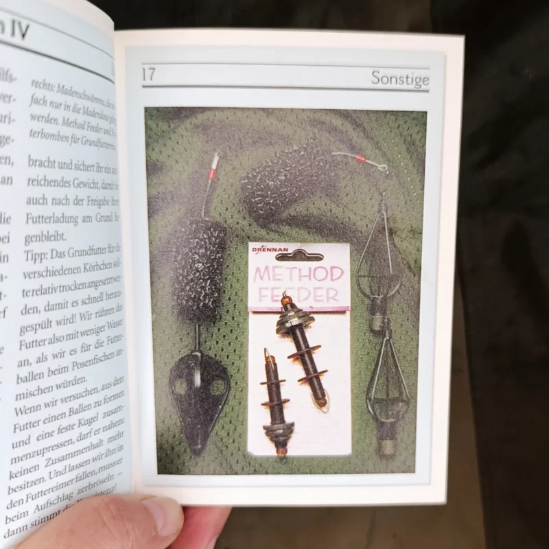 Bodenblei & Feeder Praxistipp Miniheft: Method Feeder Illustration