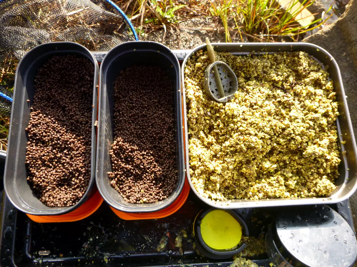 Pellets und Futter zum Method Feedern im Herbst
