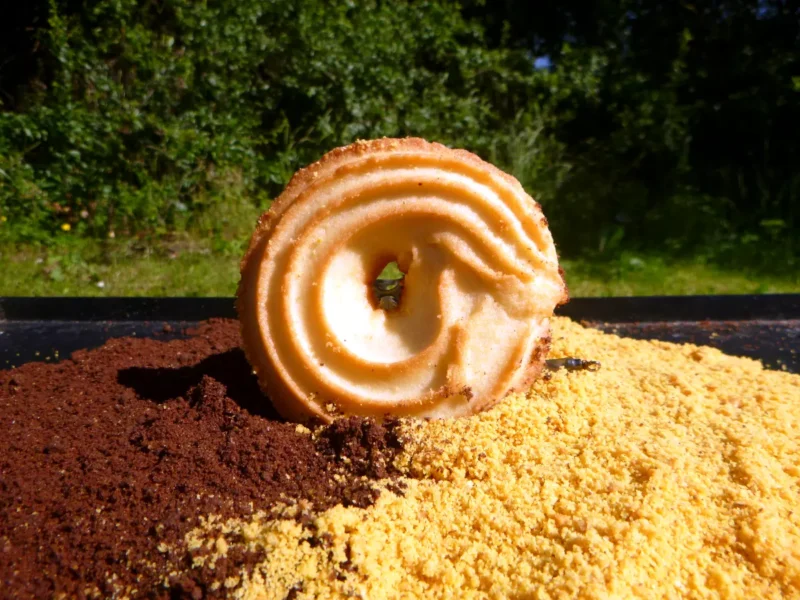 Biskuitmehl im Angelfutter