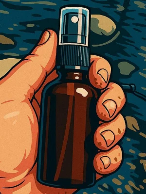 Sprühflasche für Lockstoffe