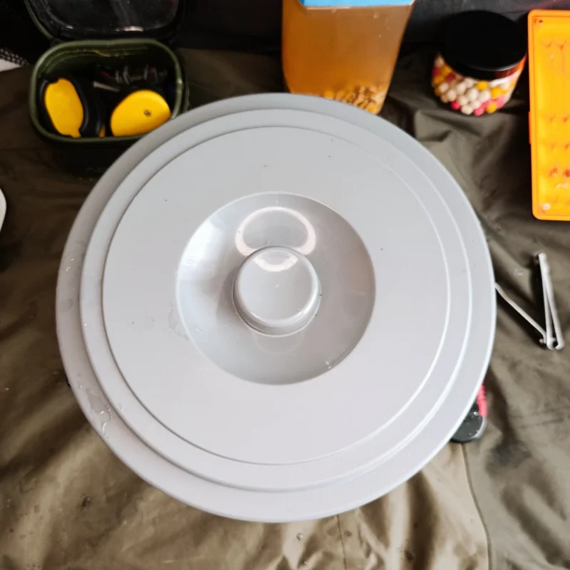 Eimer zum Ansetzen von Partikeln