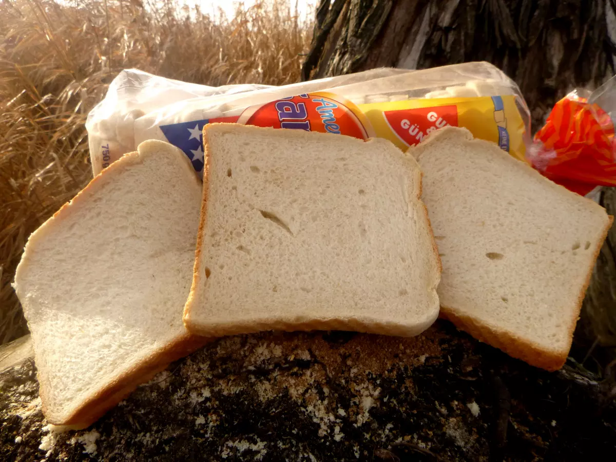 Weißbrot als Zutat für das Futterrezept